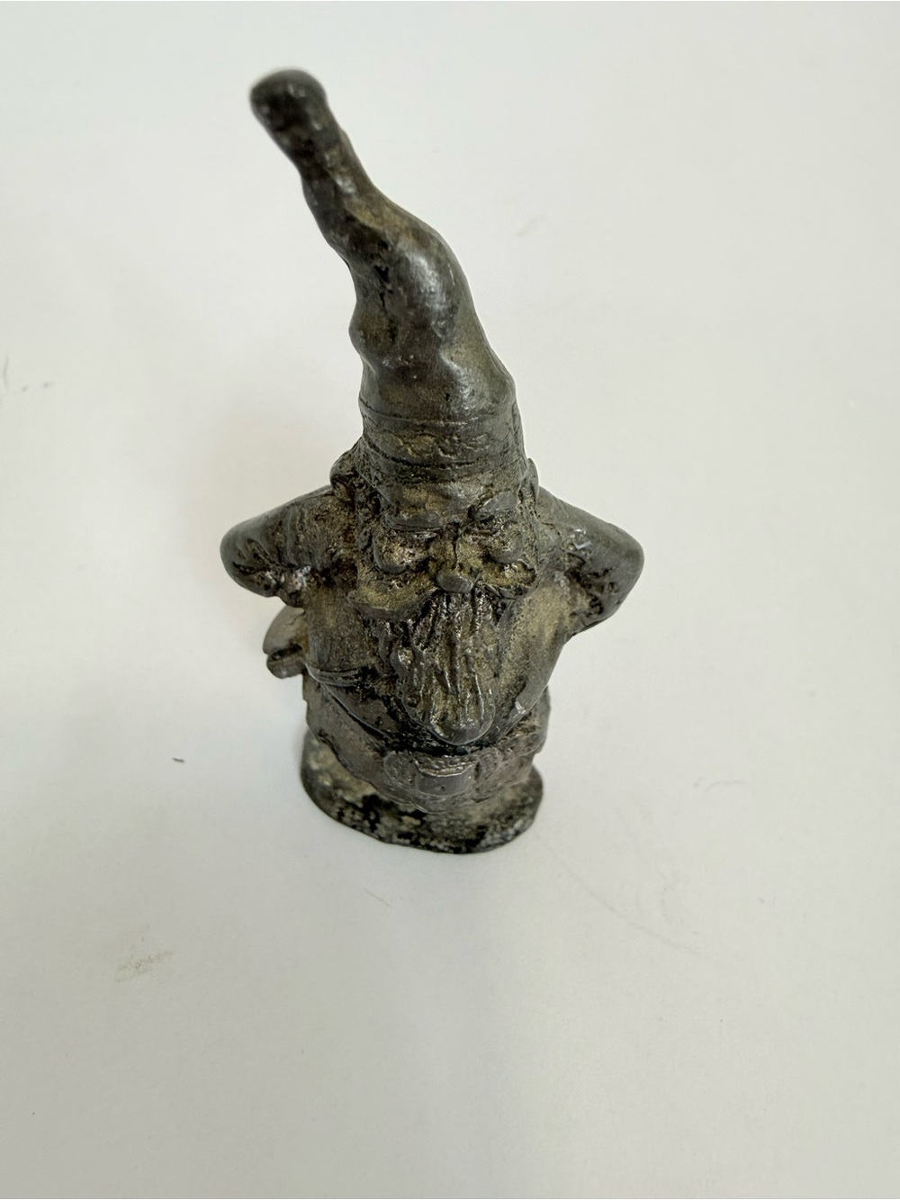 VTG 1978 Pewter Gnome Miniature T Fantasy Figurine
